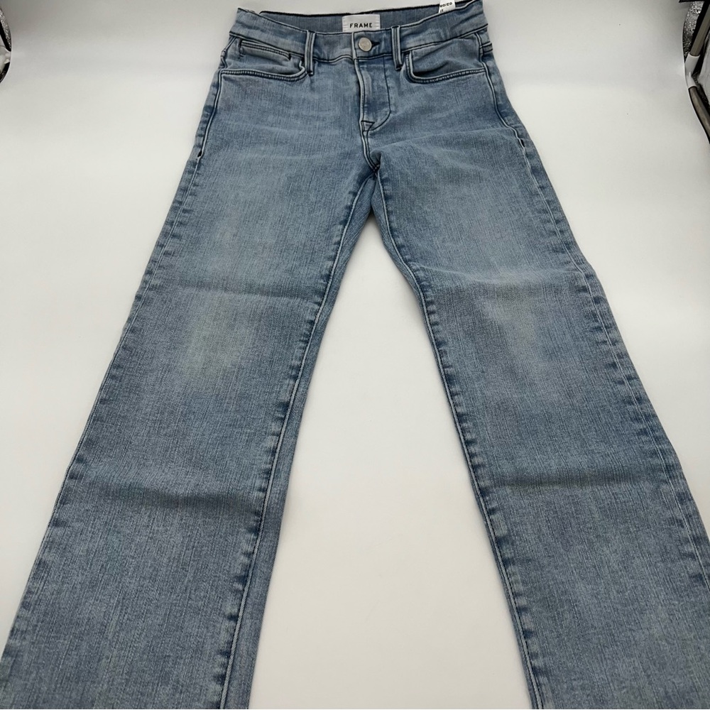 Frame Denim Light Blue Wash Ankle Jeans Size 27 - Picture 8 of 11